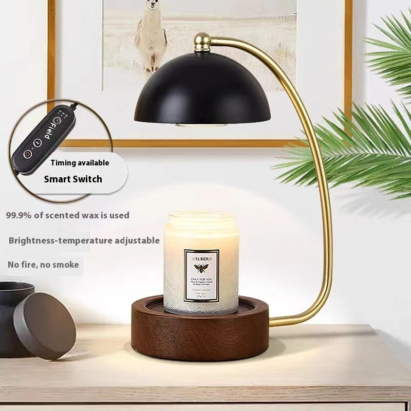 Minimalist Wooden Candle Lamp