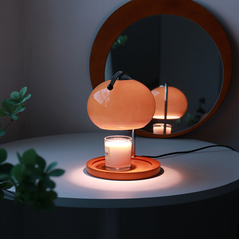 Glass Decorative Candle Lamp