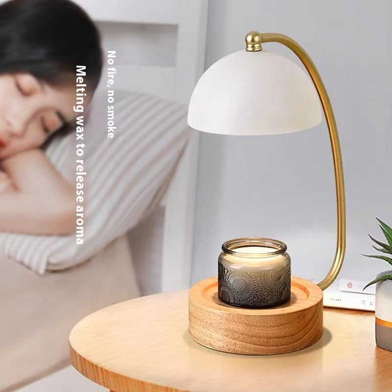 Minimalist Wooden Candle Lamp