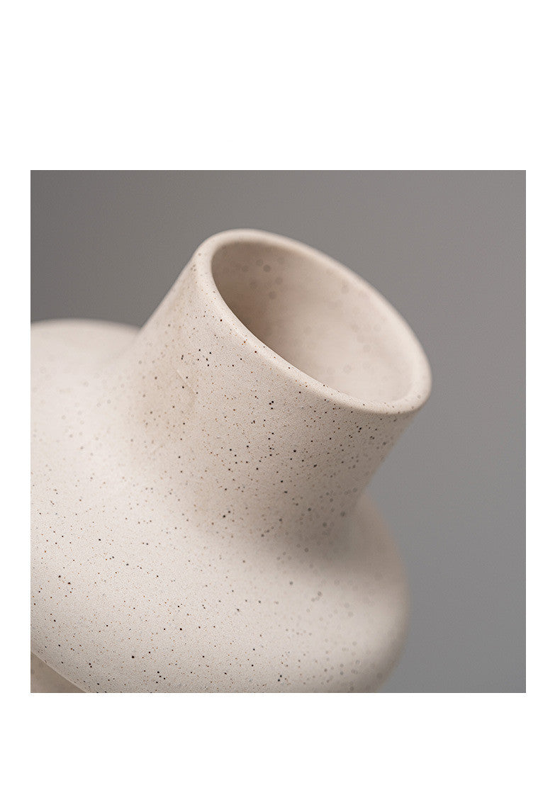 Ring Shape Ceramic Vase