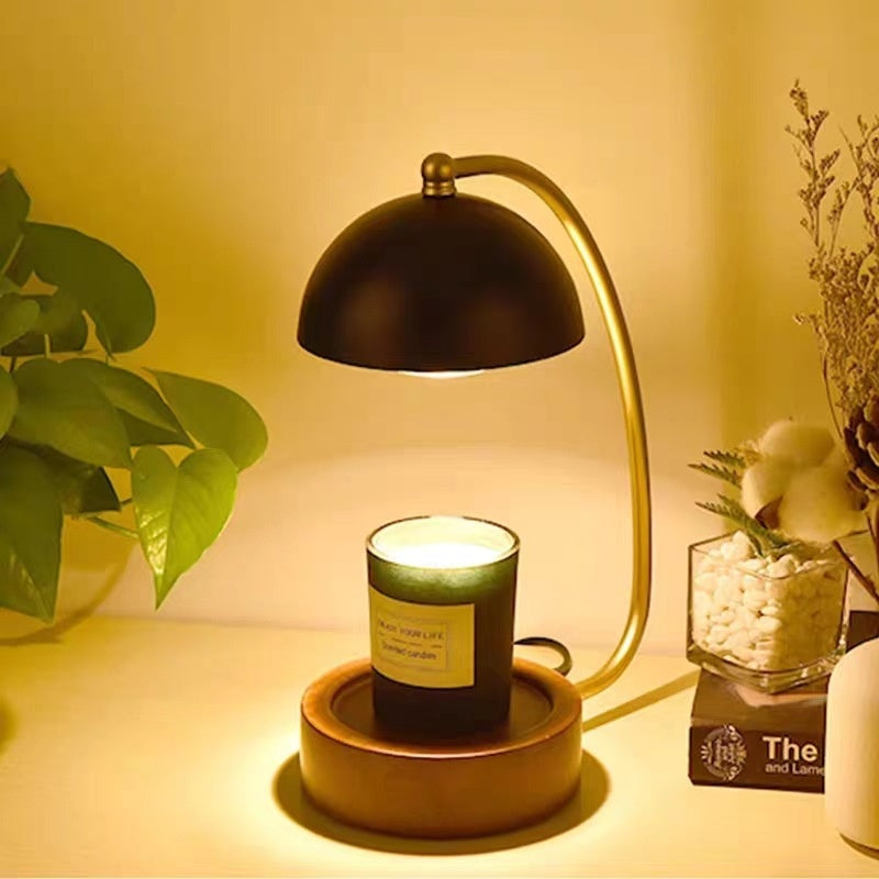 Minimalist Wooden Candle Lamp