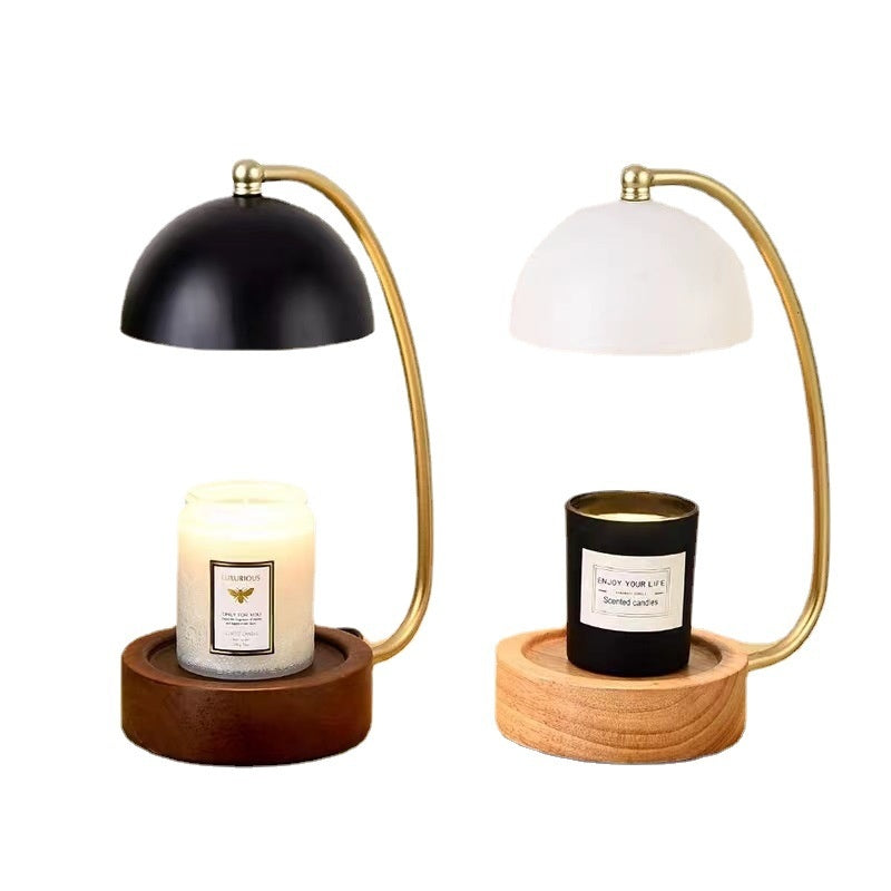 Minimalist Wooden Candle Lamp