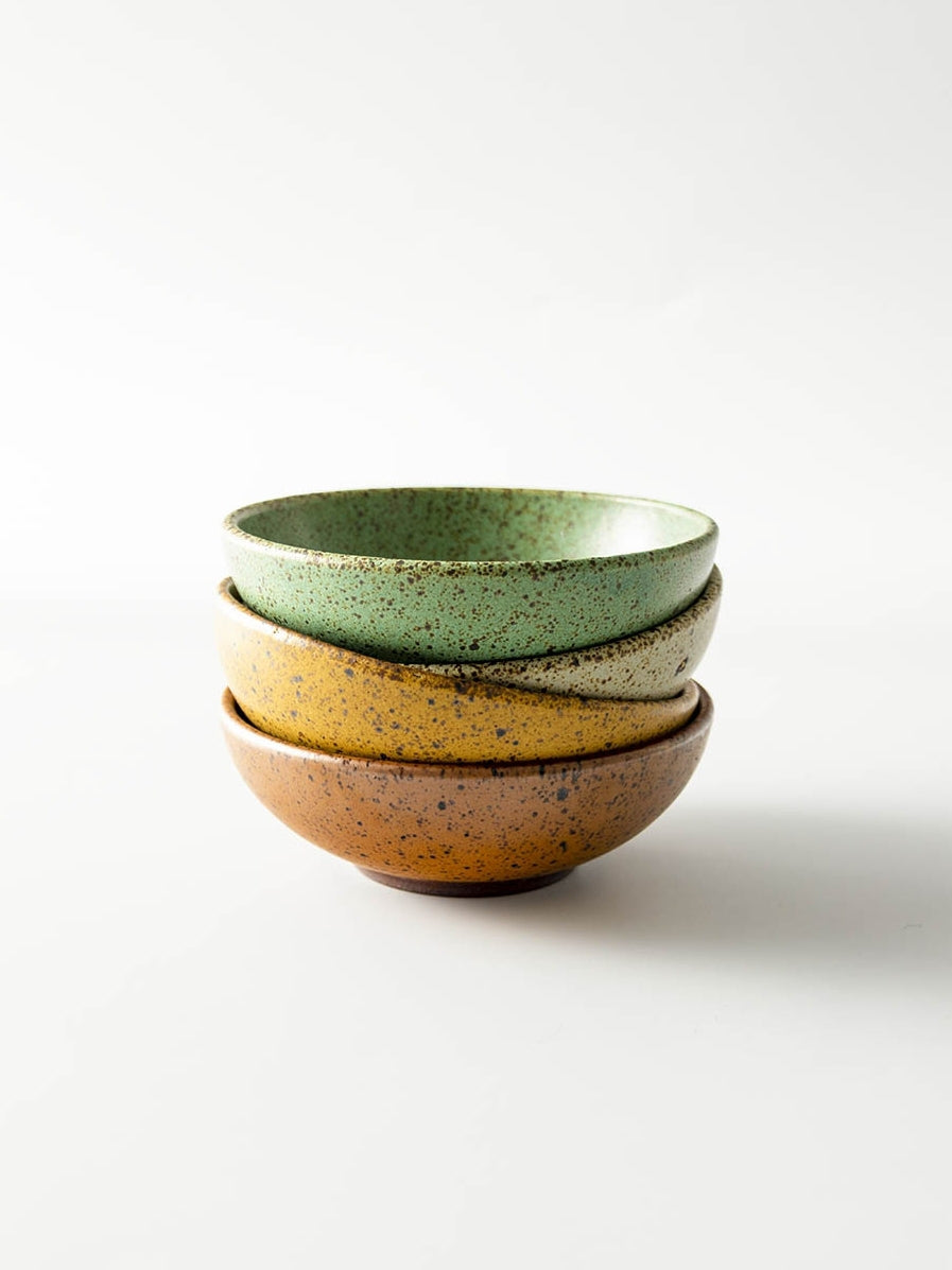 Vintage Handmade Stoneware Bowl