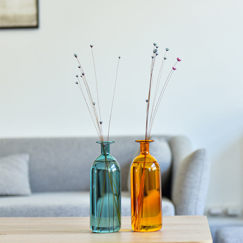 Stained Glass Desktop Vase