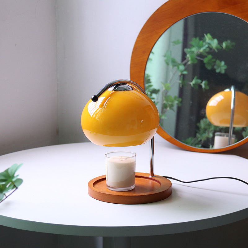 Glass Decorative Candle Lamp