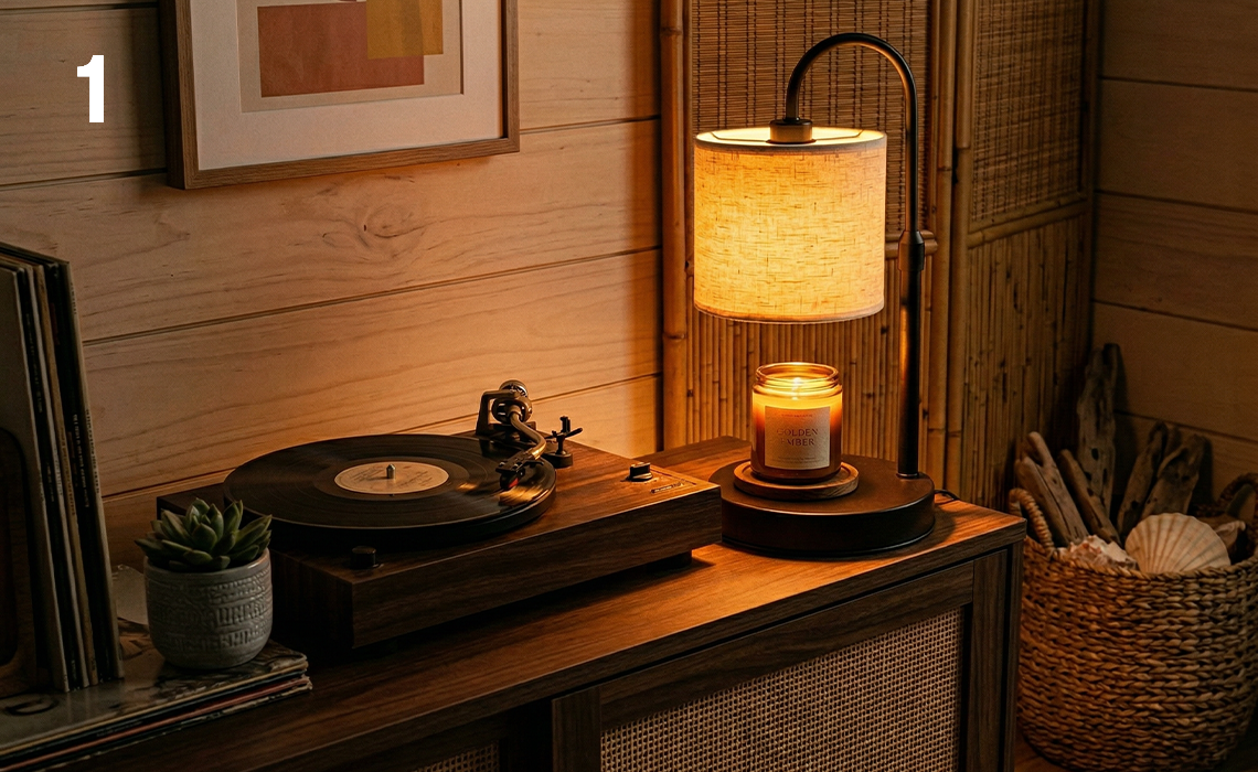Set the mood with lighting