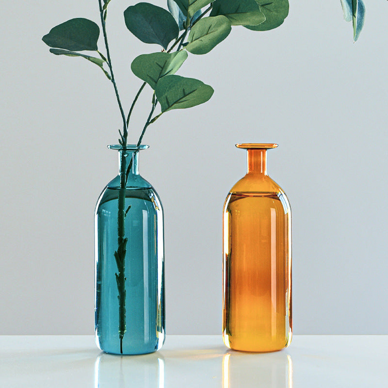 Stained Glass Desktop Vase