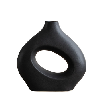Ceramic Circle Decorative Vase